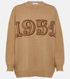 Max Mara Fido 1951 Wool And Cashmere Sweater In Brown