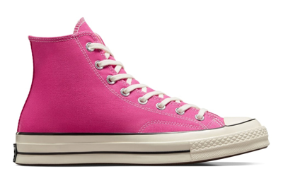 Pre-owned Converse Chuck Taylor All-star 70 Hi Lucky Pink In Lucky Pink/egret/black