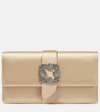 Manolo Blahnik Capri Handbag In Beige