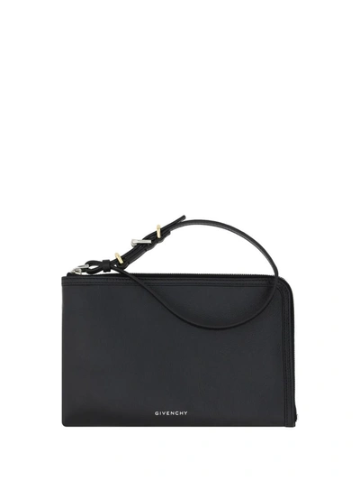 Givenchy Man Black Leather Clutch