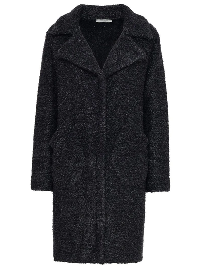 Charlott Gray Wool Coat In Grey