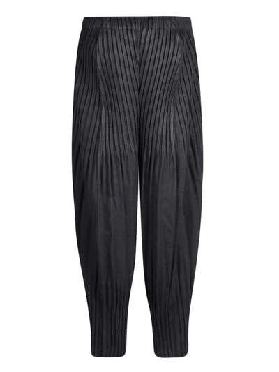 Issey Miyake Black Thicker Trousers In 15 Black