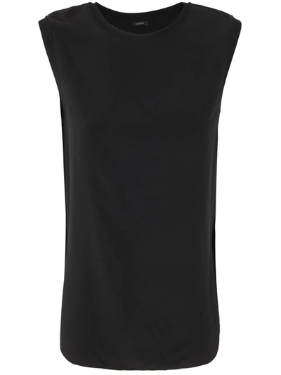 Joseph Bley Blouse Crepe De Soie In Black