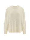 Lisa Yang The Clio Cashmere Sweater In Cream