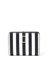 MARC JACOBS MARC JACOBS THE STRIPE COMPACT WALLET