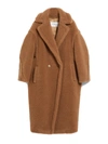 Max Mara Teddy Icon Coat In Brown
