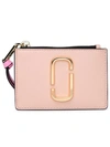 MARC JACOBS MARC JACOBS MULTICOLOR LEATHER SNAPSHO CARD HOLDER