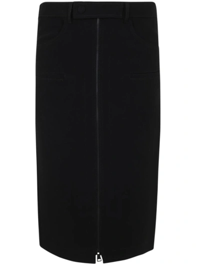 N°21 Longuette Pencil Skirt In Black