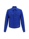 Off-white Alien Face Jacket In Blue No Color