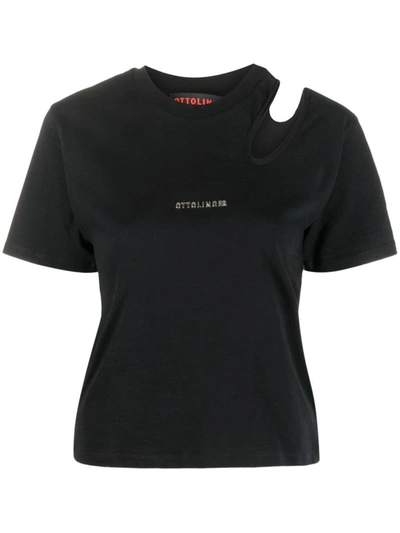 Ottolinger Cutout T-shirt In Black
