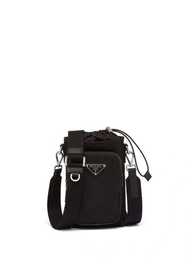 Prada Re-nylon Smartphone Case In Black