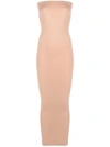 Wolford Aurora Fatal Tube Dress In Almond