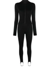WOLFORD WOLFORD WOLFROD THERMAL LONG-SLEEVE JUMPSUIT