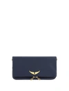 Zadig & Voltaire Zadig&voltaire Shoulder Bags In Ink/gold