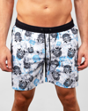 Maceoo Men's Lion Swim Shorts In White