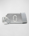 Marc Jacobs The Metallic Snapshot Dtm In Silver