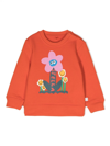 STELLA MCCARTNEY STELLA MC CARTNEY KIDS GLITZERNDE KAMERATASCHE FLORAL-PRINT SWEATSHIRT