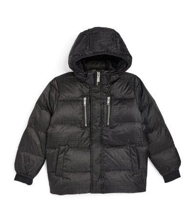Givenchy Kids 4g Logo Puffer Coat (4-16 Years) In Black
