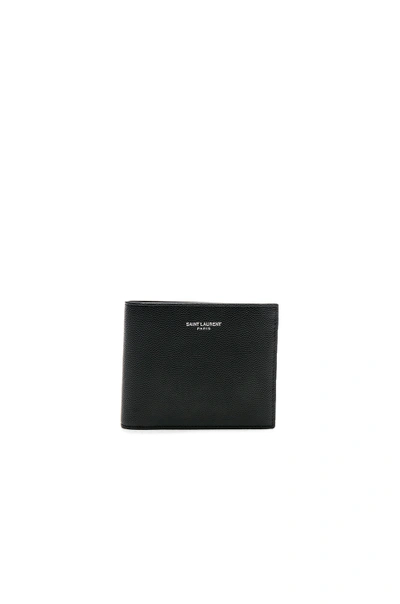 Saint Laurent Billfold Wallet In Black