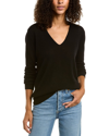 Theory Easy Pullover Cashmere Sweater In Black