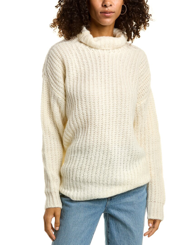 Vanessa Bruno Shirley Mohair-blend Sweater In White