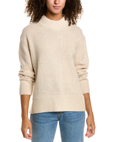 Vanessa Bruno Simeo Wool-blend Sweater In Beige
