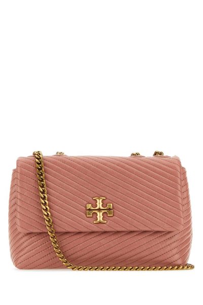 Tory Burch Kira Convertible Foldover Small Shoulder Bag In Pink