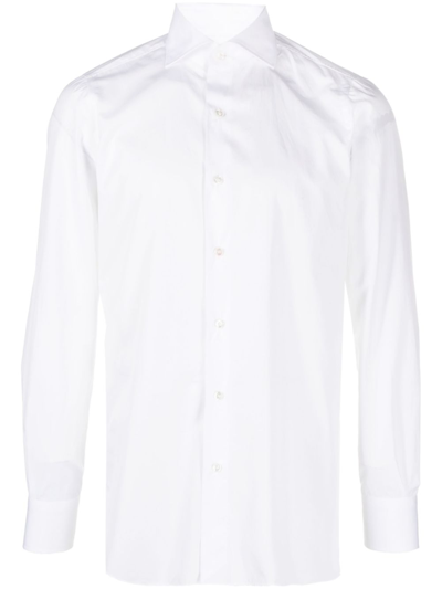 Finamore 1925 Cotton Shirt In White