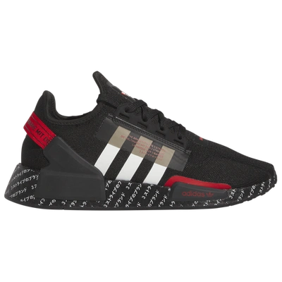 Adidas Originals Mens Adidas Nmd V2 In Black/white/red