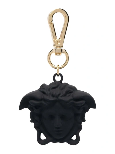 Versace Black Iconic Medusa  Keychain