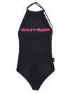 COURRÈGES COURRÈGES SUNSET TECH JERSEY OPEN BACK BODYSUIT