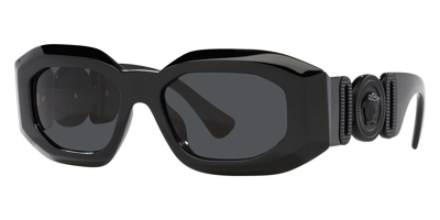 Versace Men's Ve4425u-536087 Fashion 54mm Black Sunglasses