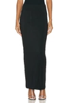 Wardrobe.nyc Layered Tube Skirt In Black