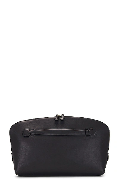 The Row Ellie Pouch In Black