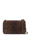 Jérôme Dreyfuss Bobi Leopard-print Shoulder Bag In Brown