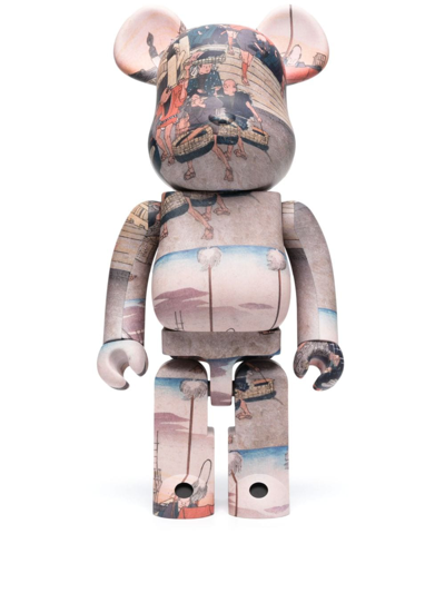 Medicom Toy Bearbrick Graphic-print Collectible In Neutrals