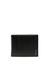 Paul Smith Bi-fold Leather Wallet In Black