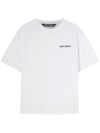 PALM ANGELS EMBROIDERED-LOGO CREW-NECK T-SHIRT