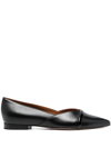 MALONE SOULIERS COLETTE LEATHER BALLERINA SHOES