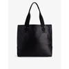 Sacai Black Brand-embroidered Shell Tote Bag