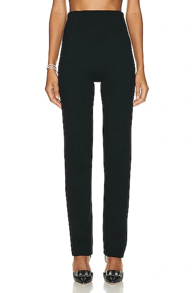 Leset Rio High Waist Straight Trouser Ii In Black
