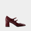CAREL ALICE PUMPS - CAREL - PATENT LEATHER - BURGUNDY