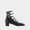 Carel 40mm Xena Patent Leather Mary Janes In Black