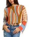 Free People Baja Pullover In Brown