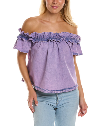 Free People Maxine Top In Purple