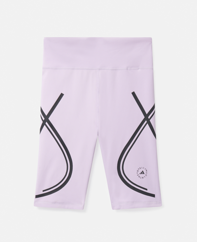 Stella Mccartney Truepace Running Bike Shorts In Purple Glow