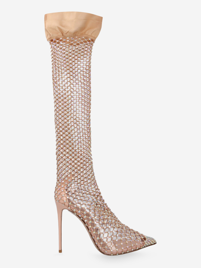Le Silla Gilda Thigh-high Boot In Pink