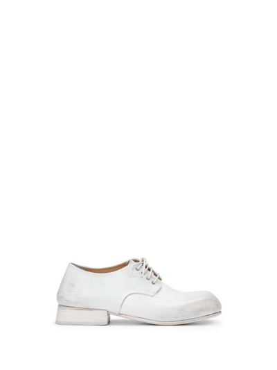 Marsèll Tellina Leather Lace-up Shoes In White