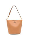 Tory Burch Mcgraw Bucket Bag In Brown