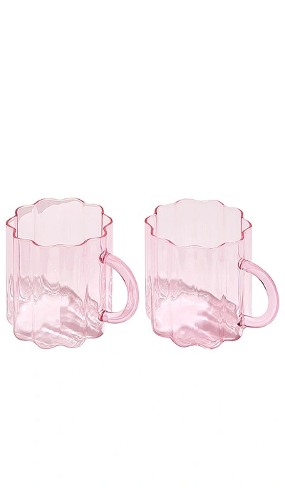 Fazeek Becher Wave Mugs In Pink